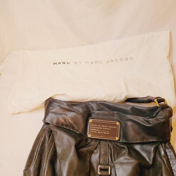 Marc by Marc Jacobs standard supply black leather large hobo bag - Picture 11 of 14